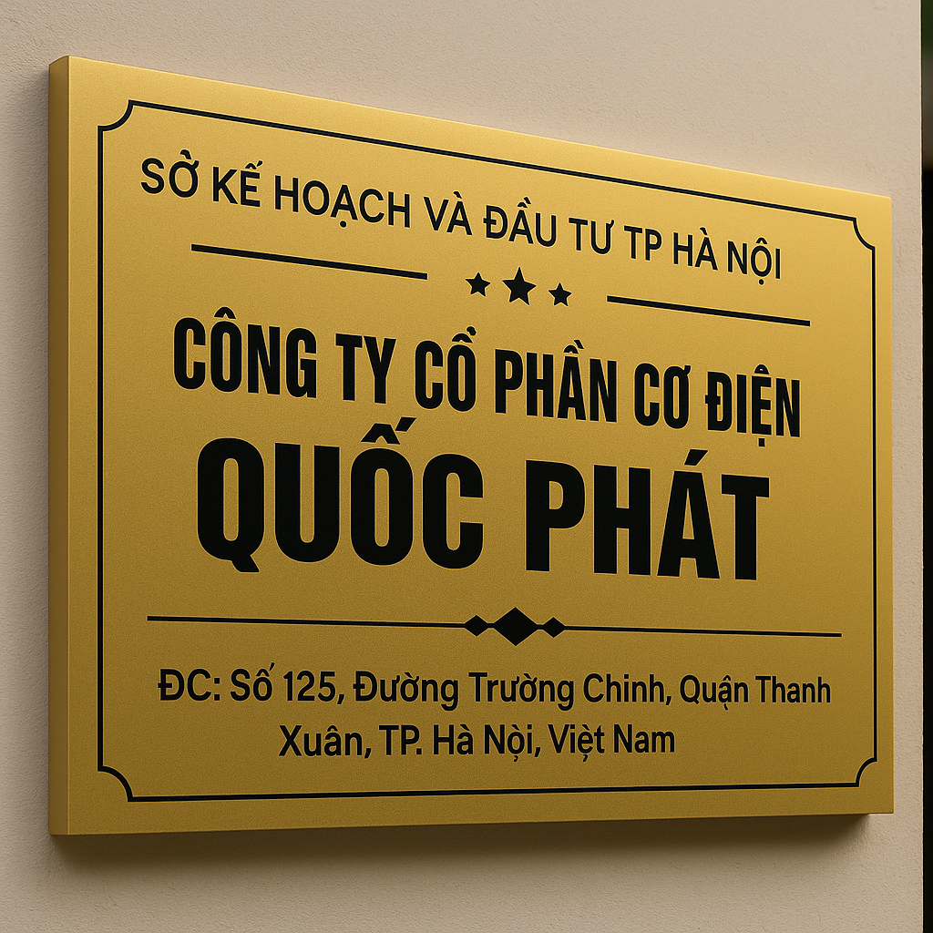 Vì sao bạn nên thay bảng hiệu công ty ngay sau sáp nhập tỉnh?